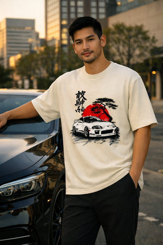 Unisex Supima T-Shirt                             Street race