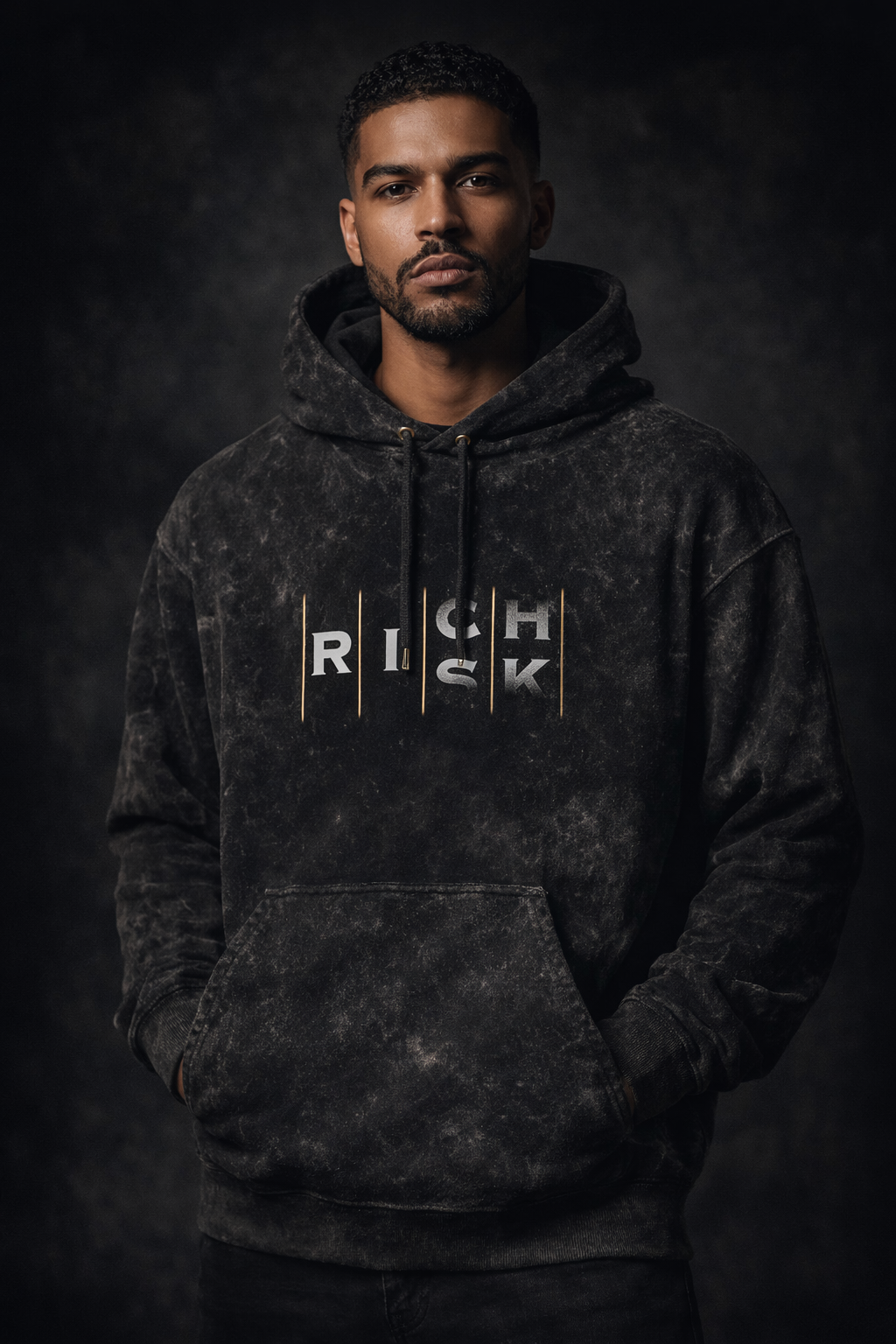 Unisex Acid Washed Hoodie
